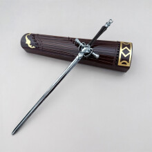Antique Sword Hairpin for Women Girls in Chinese Style, Elegant Water Drop Hair Sticks, Delicate Hair Accessories