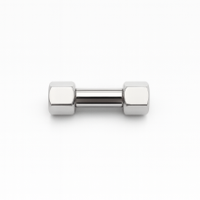 (6mm gauge, 10mm long) Meganutz 316L Stainless Steel Body Jewellery