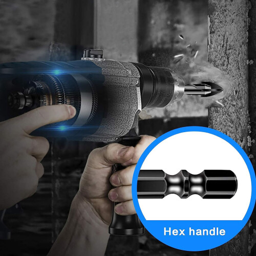 11 PCS Masonry Drill Bit Set – 5-12mm Carbide for Concrete, Tile, Glass 2