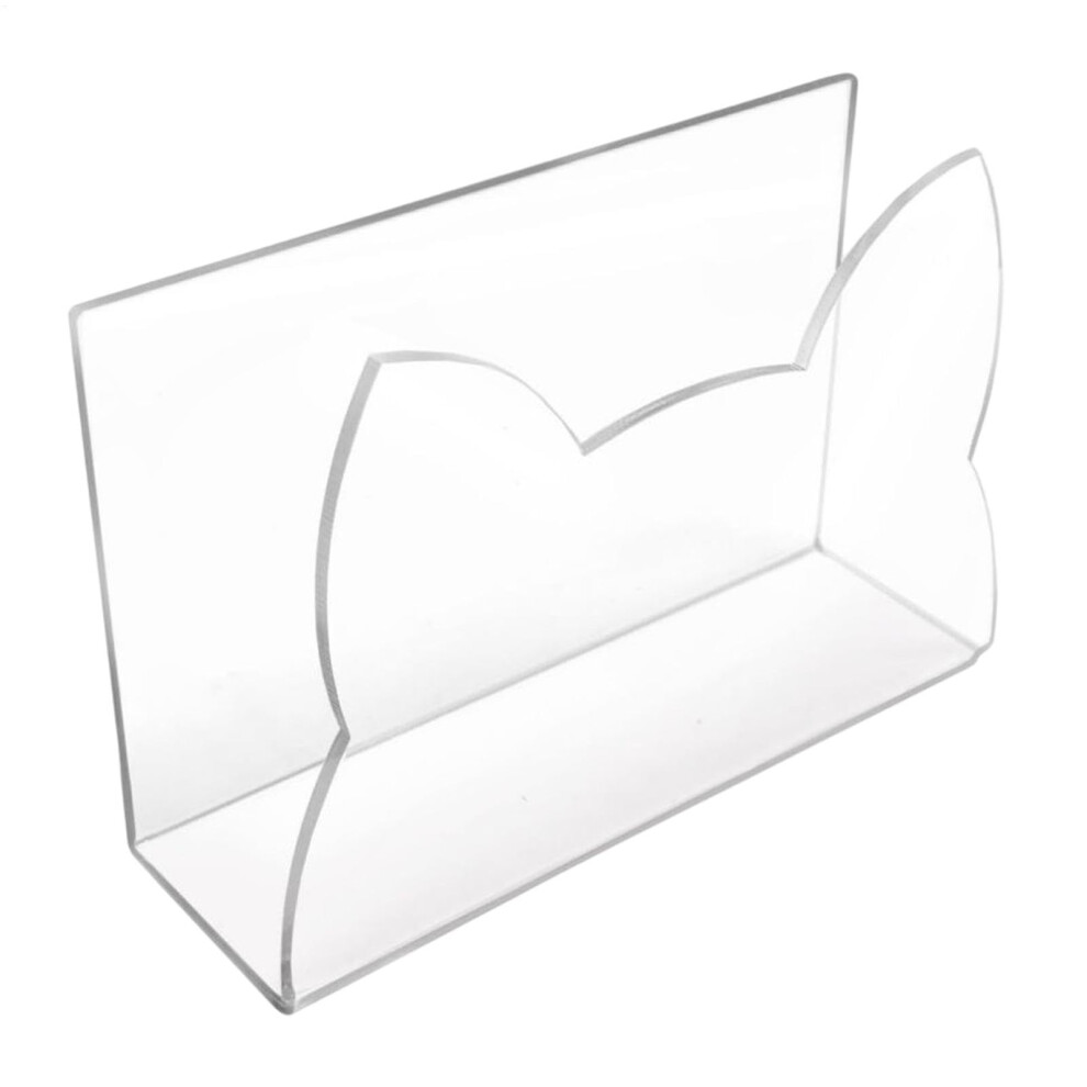 Acrylic File Organiser for Desk, Cat Shape Document Sorter, Clear Acrylic Letter Holder for Folders and Books-image-OPC-PJHD6WV-NEW