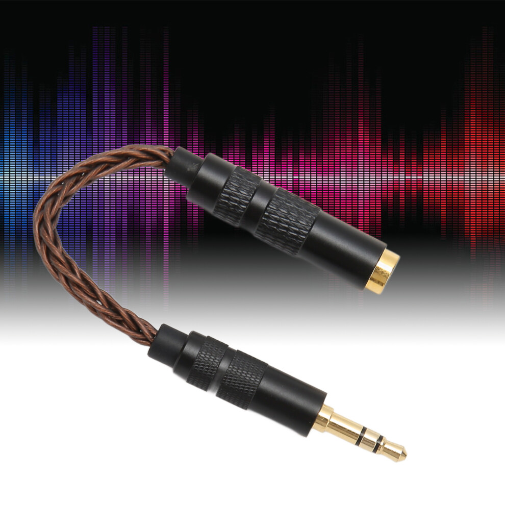 Plated 4.4Mm Female To 3.5Mm Stereo Male Audio Adapter Cable Color Gold/Bronze 6941338642408