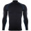 Herren-Kompressionsshirt 260 g XL schwarz-blau 2