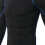 Herren-Kompressionsshirt 260 g XL schwarz-blau 5