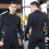 Herren-Kompressionsshirt 260 g XL schwarz-blau 4
