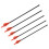 Handmade 5 Pcs Arrow Throwing Pot Set – 41cm Recreational Rubber Arrows 8