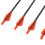 Handmade 5 Pcs Arrow Throwing Pot Set – 41cm Recreational Rubber Arrows 9