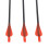 Handmade 5 Pcs Arrow Throwing Pot Set – 41cm Recreational Rubber Arrows 5