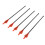 Handmade 5 Pcs Arrow Throwing Pot Set – 41cm Recreational Rubber Arrows 15
