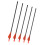 Handmade 5 Pcs Arrow Throwing Pot Set – 41cm Recreational Rubber Arrows 10