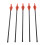 Handmade 5 Pcs Arrow Throwing Pot Set – 41cm Recreational Rubber Arrows 3