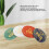 4Pcs Reiki Balancing Stones Assorted Colors, 4.5x3.5cm Crystals 5