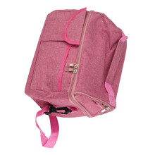 Rosarote Muttermilch-Kühltasche Groß 24,5 16 22 cm