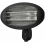 2000W Electric Wall Mounted Patio Heater with 3 Heat Settings 4