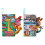 2er-Pack Giraffe & Waschbär Stoff-Puzzlebuch 22x12 cm 2