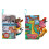 2er-Pack Giraffe & Waschbär Stoff-Puzzlebuch 22x12 cm 12