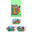 2er-Pack Giraffe & Waschbär Stoff-Puzzlebuch 22x12 cm 7