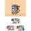 2er-Pack Giraffe & Waschbär Stoff-Puzzlebuch 22x12 cm 1