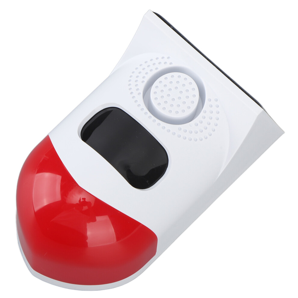 Solar Sensor Alarm Weatherproof Design 39.4Ft Detection Easy Installation 4281338646689