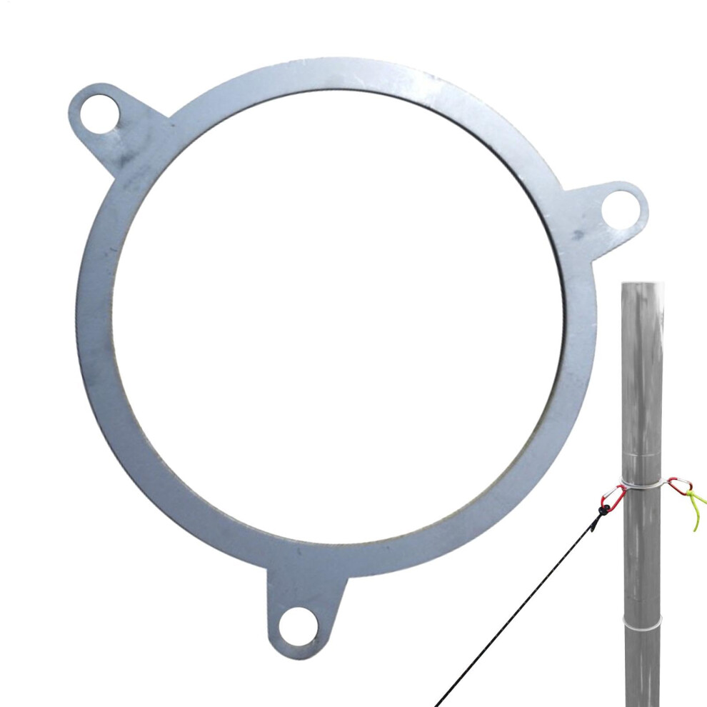 Schornsteinklammer Edelstahl 2,4 oder 2,8 Zoll - Schornsteinrohrhalter fÃ¼r stabile UnterstÃ¼tzung und Windschutz 7cm-image-OPC-PJHD82T-NEW