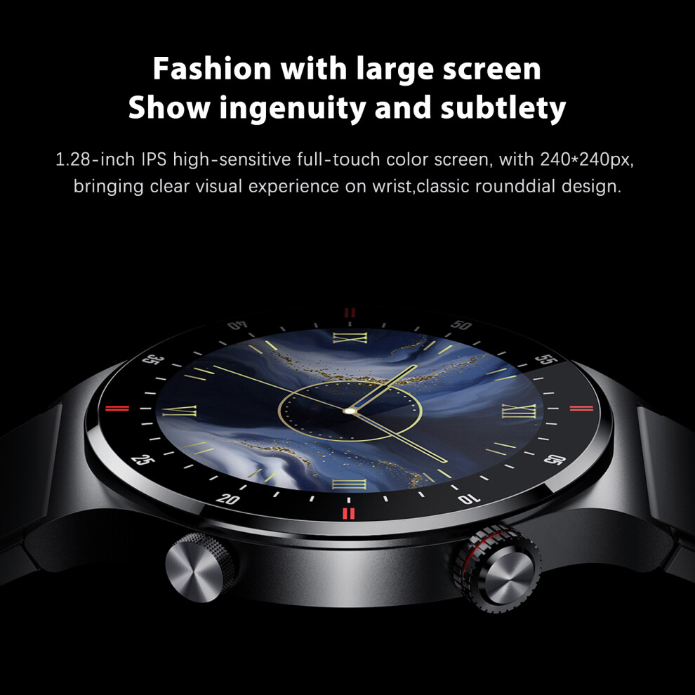 Qw33 1.28" Ip67 Waterproof Smartwatch, Fitness Tracker, Bt5.1 9361338651687