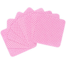 Versatile 200Pcs Pink Cotton Nail & Eyelash Glue Wipes for Easy Use