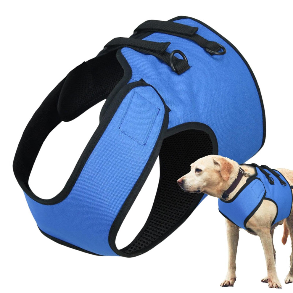 Dog Harness for Lifting - Adjustable Front Leg Support Sling for Dogs, Oxford Fabric, Puppy Walking Aid, Size Medium