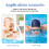 60 Stück Baby-Ohraufkleber Polyethylen wasserdicht 5