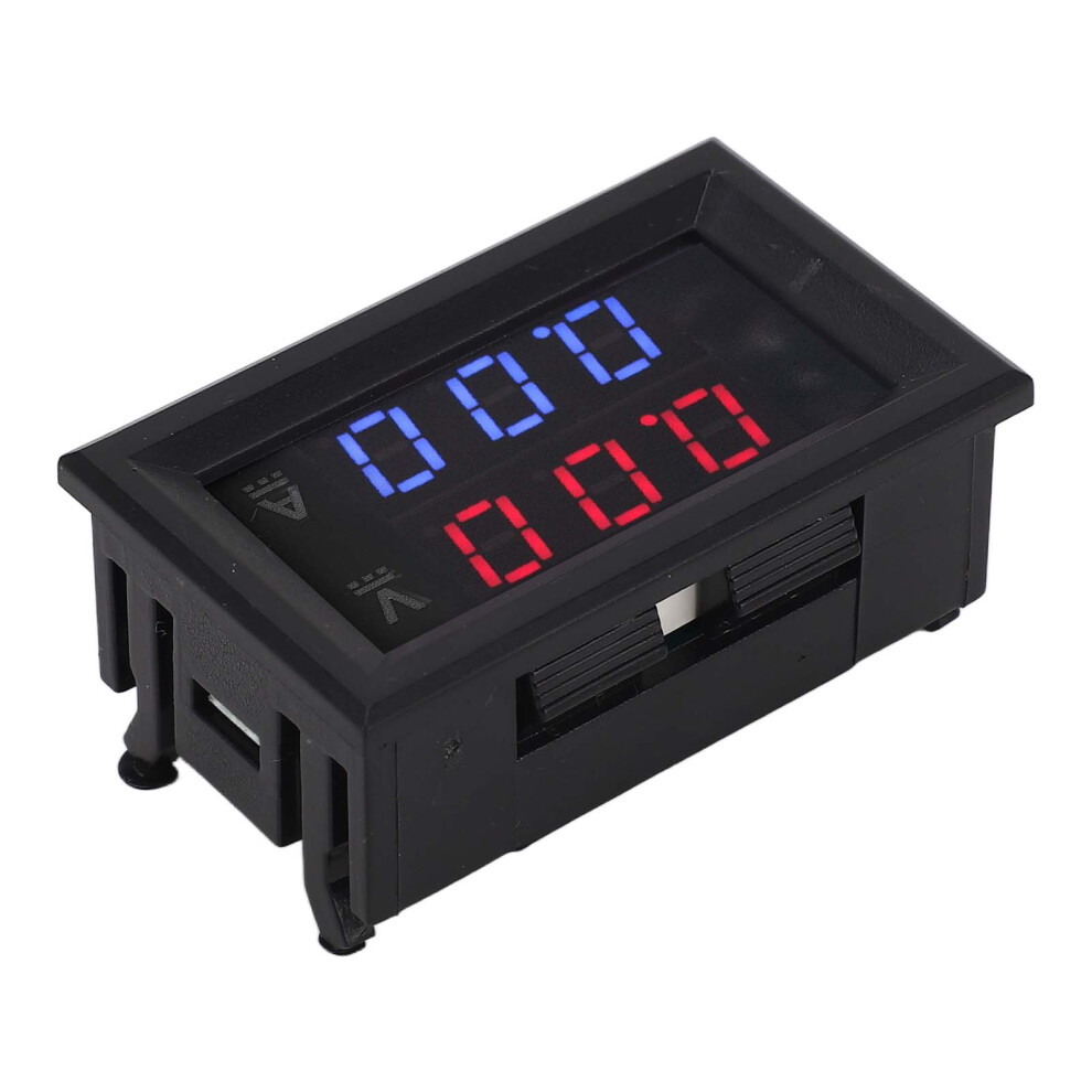 Led Voltmeter Ammeter Dc0â100V 10A Accurate Monitor For Solar Panels 4971338655827