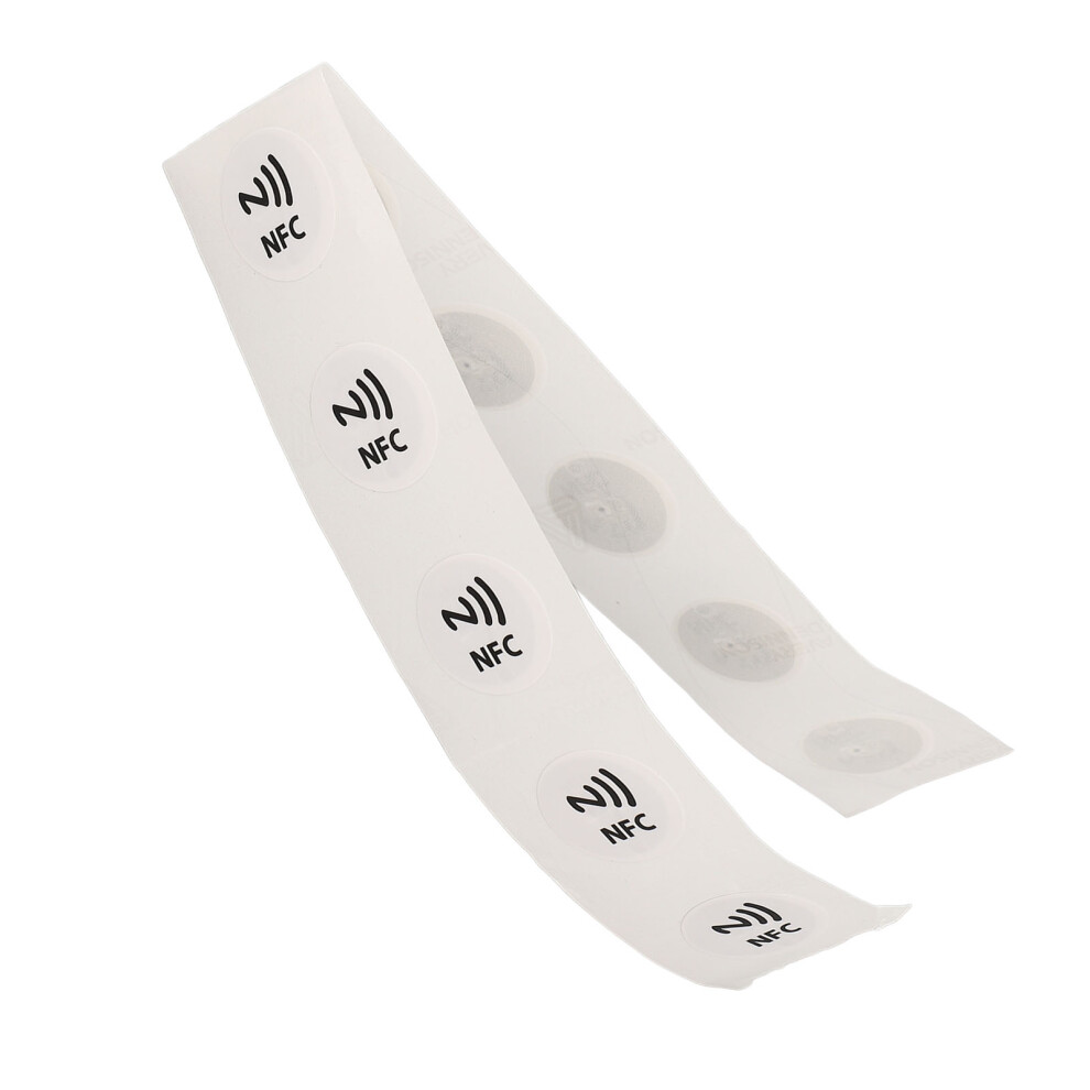 Durable 30Pcs Nfc Tags Ntag215 Waterproof 504 Bytes For Android White 9321338655788