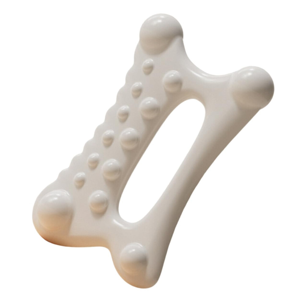 White Eye Massage Stick Gua Sha Board Hand Guasha Massager Resin Thick Acupuncture Scraper For Facial Trigger Points