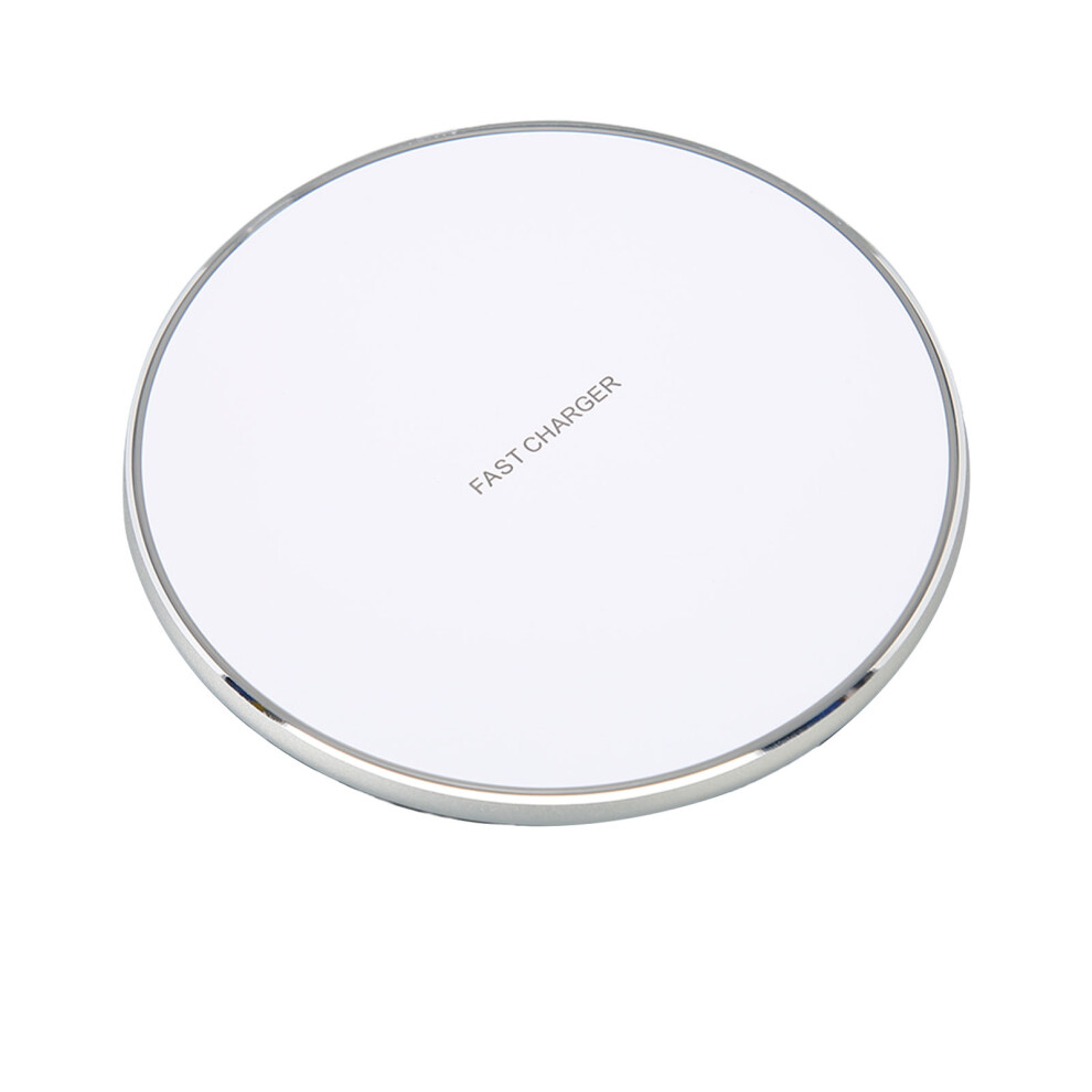15W Fast Wireless Charger For Iphone 14 & Galaxy S22 White 7891338656556