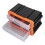 Hardware Box Organizer A2 with 2 Drawers, Large Capacity, PVC 295x195x165mm 16