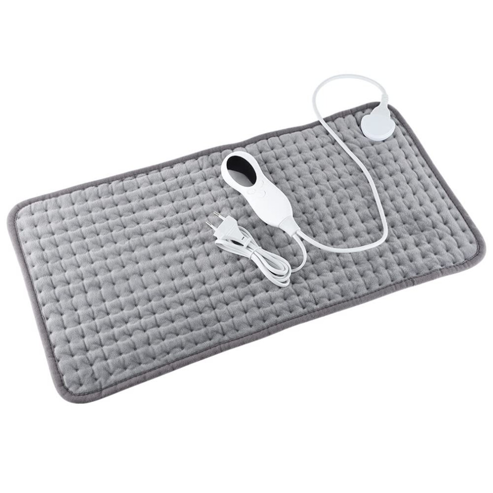 60X30Cm Electric Heating Pad for Physiotherapy, 3 Timers, 10 Heat Levels, Constant Temperature, EU Plug