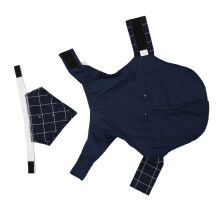 Haustier-Hochzeits-Gittermuster-Fliege, Polyester L