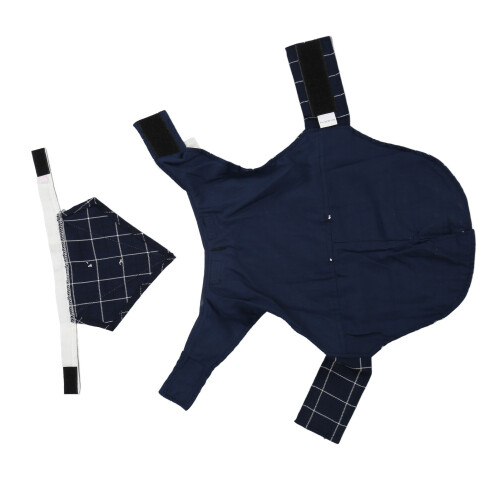Haustier-Hochzeits-Gittermuster-Fliege, Polyester L