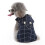 Haustier-Hochzeits-Gittermuster-Fliege, Polyester L 8