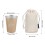 Beige 350ml 304 Edelstahlbecher 100x84x57mm 2