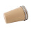 Beige 350ml 304 Edelstahlbecher 100x84x57mm 10