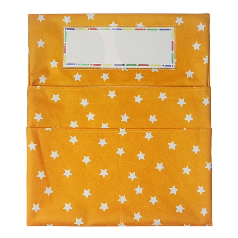 Chair bag with multiple pockets, backrest bag for school and classroom, durable material, universal fit-image-OPC-PJHDC2P-NEW