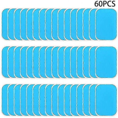 60 Pack EMS Gel Pads for Abdominal Trainer - Replacement Gel Sheets for Electrical Muscle Stimulation (EMS) Abs Trainer 1