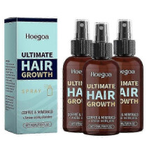3x50ml Ultimate Hair Growth Spray for Strengthen Hair Restore Scalp Health