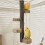 Durable Parrot Hanging Log Platform Stand Toy 30x16cm for Birds 6