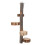 Durable Parrot Hanging Log Platform Stand Toy 30x16cm for Birds 16