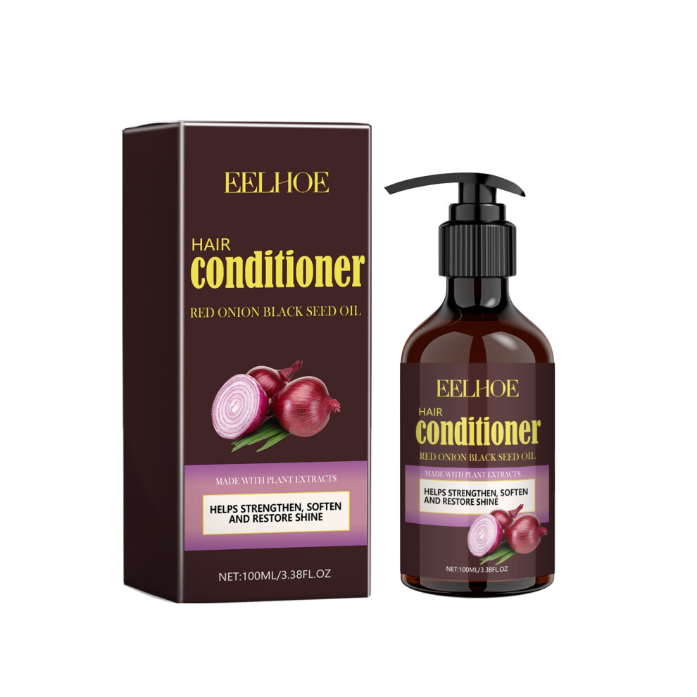 (Conditioner) Red onion black seed oil hair care series Scalp cleansing and moisturizing hair smooth and shiny hair care series