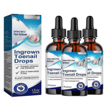 (3pcs)Ingrown Toenail Drops, Ingrown Toenail Treatment, Cuticle Care Oil For Ingrown Toenails, Extra Strength Nail Repair Solution