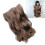 Langes, welliges One-Piece-Haarstück, 100 g, hellbraun, mit 4 Clips 6