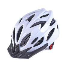 (White)Adult Bike Helmet Mountain Bike Integrally Molding for Bike Bicycle Cycling Men Women