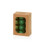 Premier 24 Mini Green Christmas Tree Baubles Ornament Glitter Gloss Mat 3cm 2