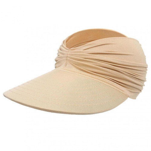 (Camel)Sun Protection Hat for Women Hiking Packable Foldable Design for Beach Vacation