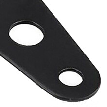 2 Stück verstellbare schwarze Scheinwerferbasen für 35-43mm